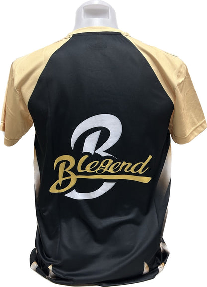 Blegend Muay Thai, Boxing T-shirt Battle Star Gold