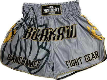 Шорты Buakaw BSH5 SILVER GOLD