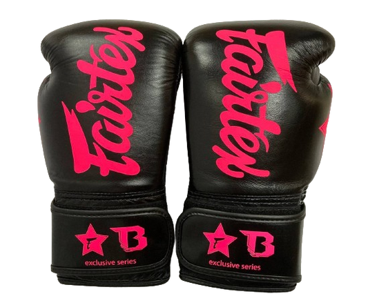 Fairtex Amateur Boxing Gloves BGVB3 Black Pink