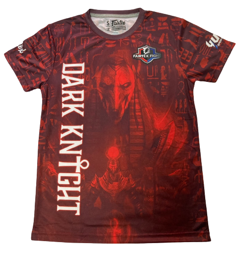 Fairtex Fight T-Shirt Dark Knight Red