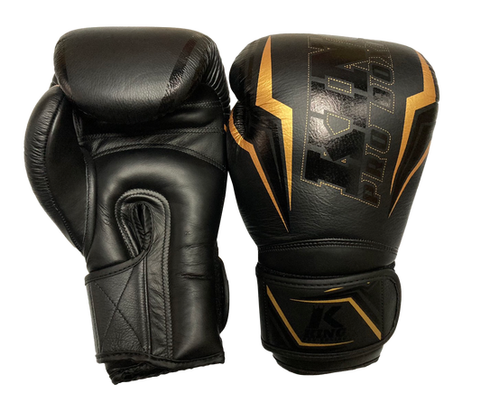 King Pro Boxing Gloves THOR Black