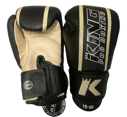 King Pro Boxing Gloves SG ELITE 4 BK/Khaki