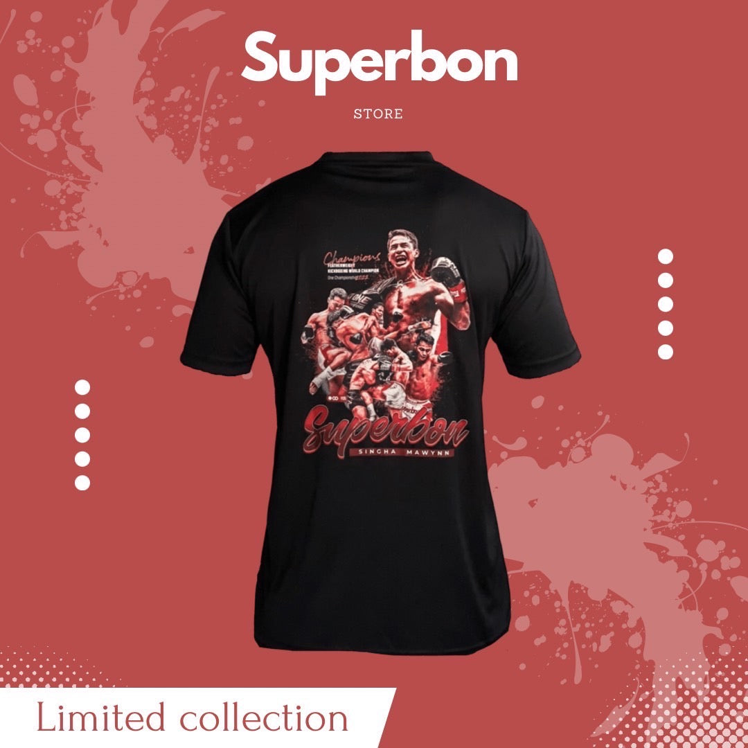 Superbon T-shirt Power Black