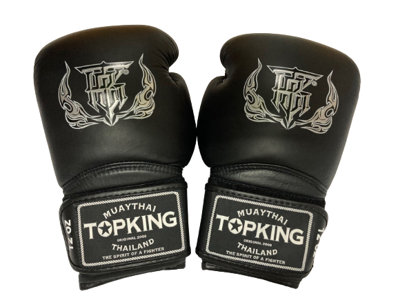 Боксерские перчатки Top King "Super" TKBGSA Air Black N