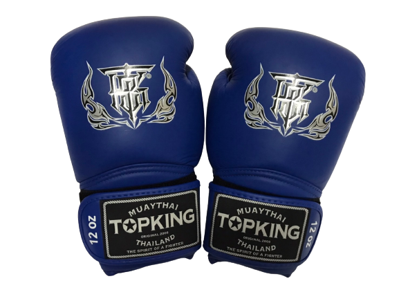 Боксерские перчатки Top King "Super" TKBGSA Air Blue N