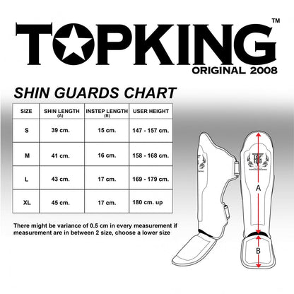 Top King Shinguards TKSGP-GL Black
