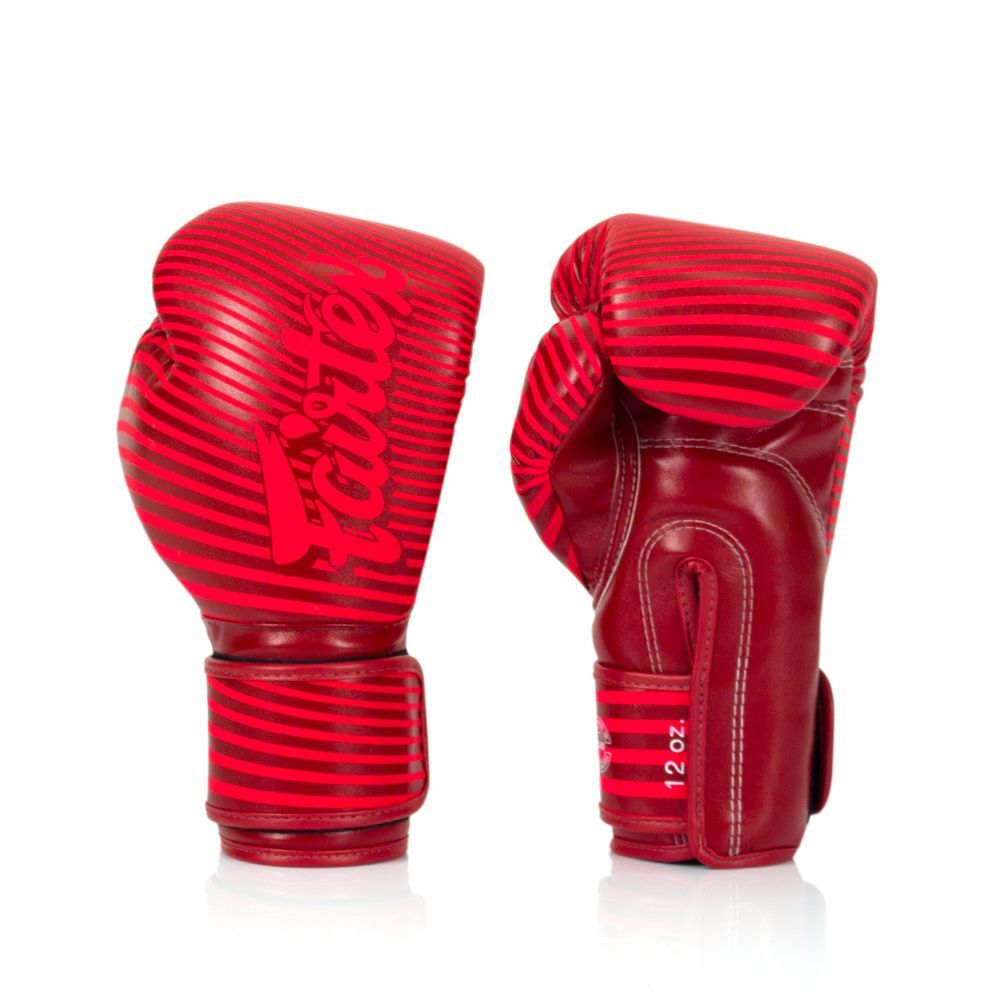Боксерские перчатки Fairtex BGV14R МИНИМАЛИЗМ