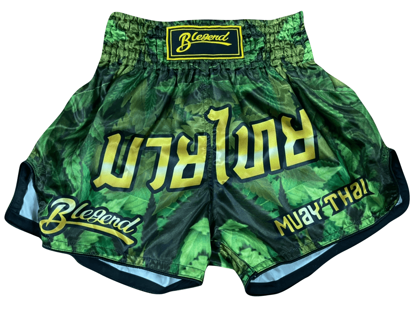 Blegend Boxing Shorts Green Jungle