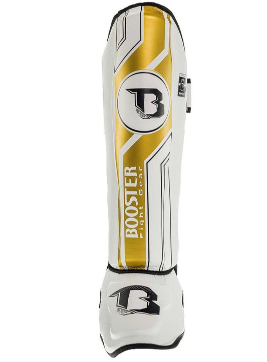 Booster Shinguards V9 White Gold