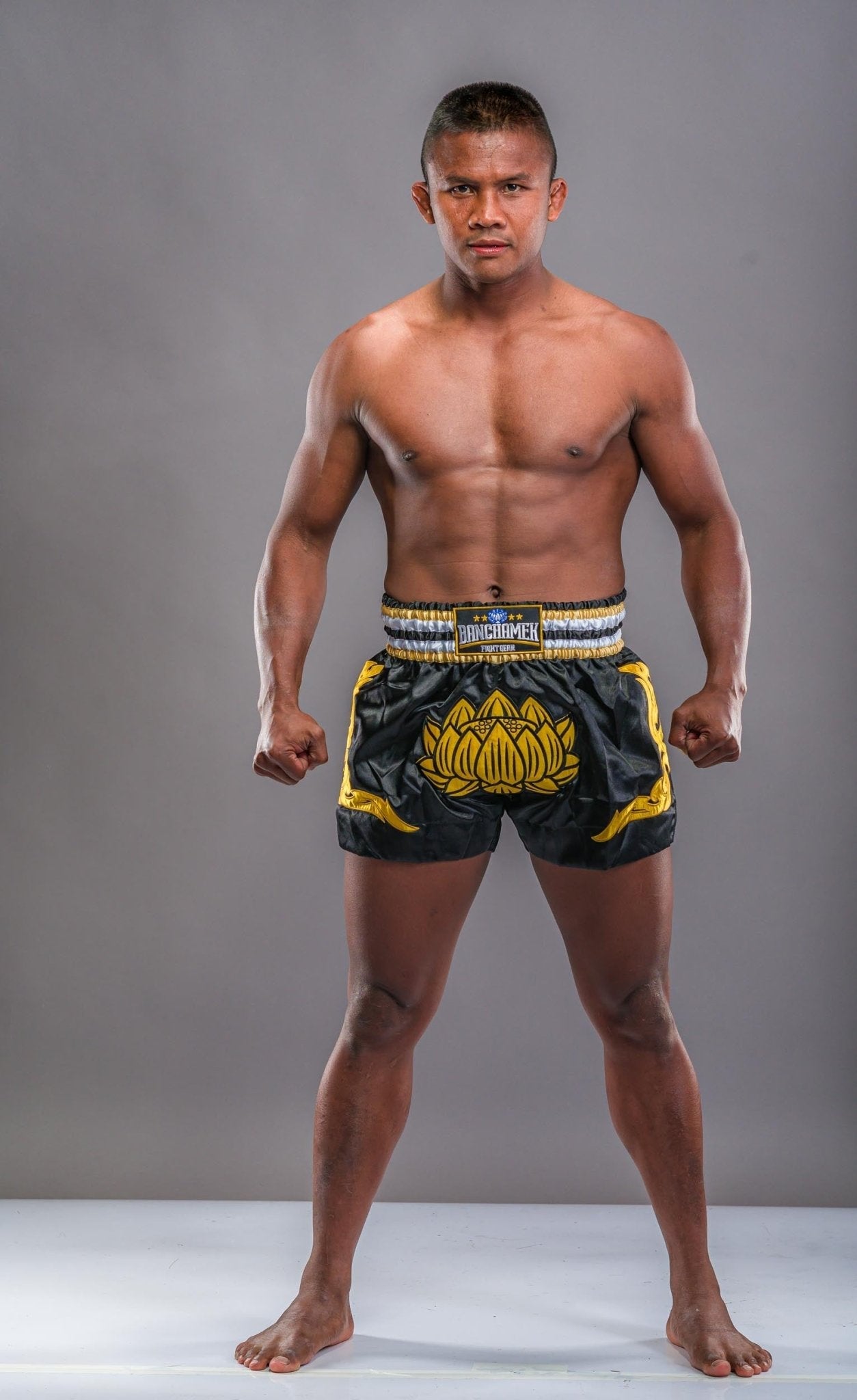 Buakaw Shorts BFG2-1 BLACK GOLD Buakaw