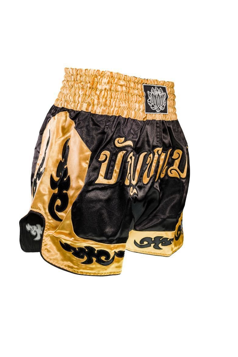 Buakaw Shorts BFG3-4 BLACK GOLD - SUPER EXPORT SHOP