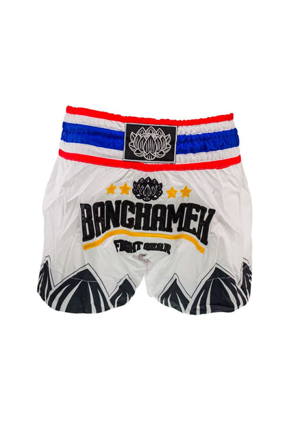 Buakaw Shorts BFG7-2 WHITE SUBLIMATION - SUPER EXPORT SHOP