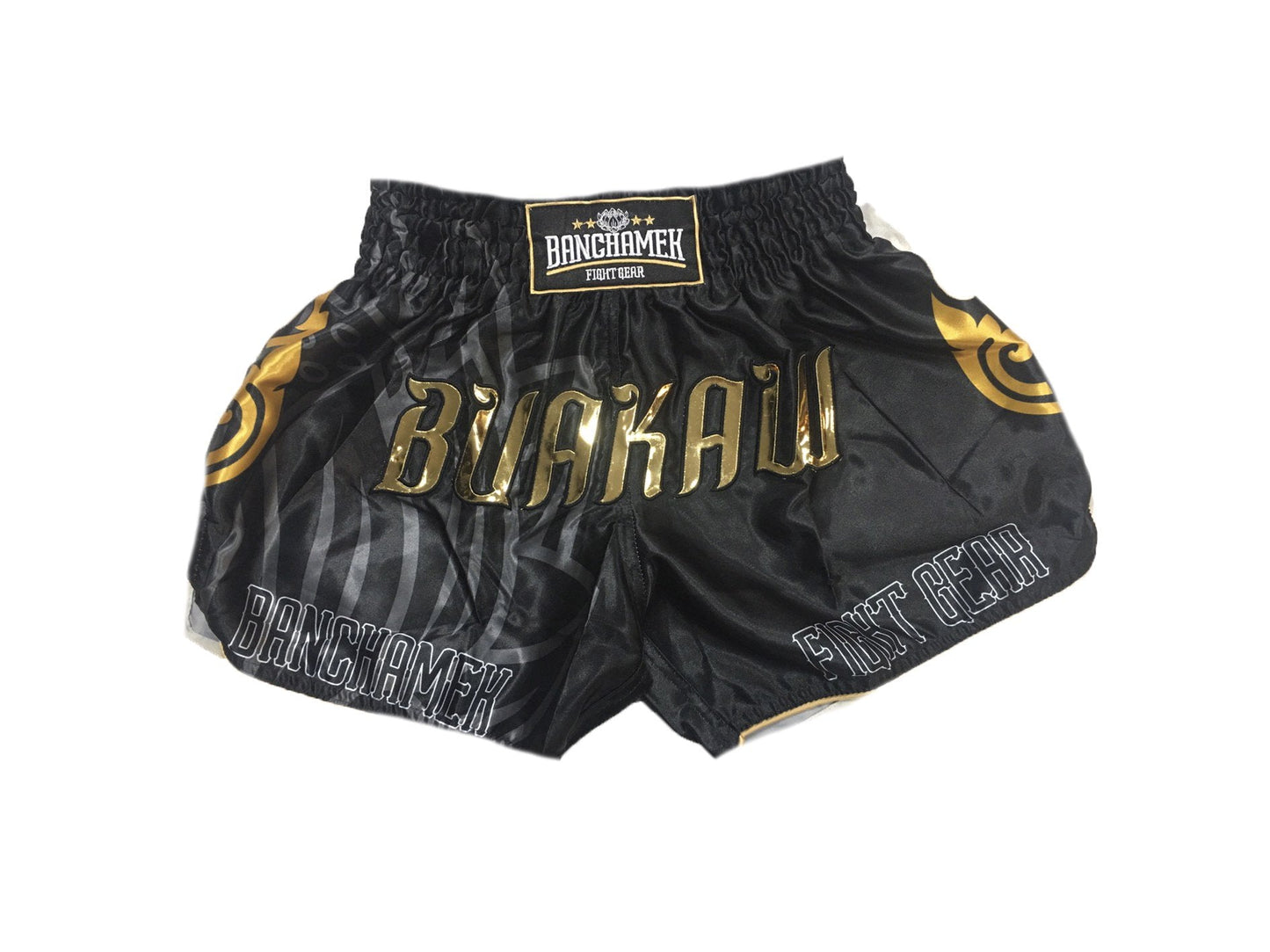 Buakaw Shorts BSH8 BLACK GOLD