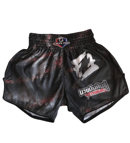 Fairtex Fight Promotion Shorts Decendants of the Empire Black - SUPER EXPORT SHOP