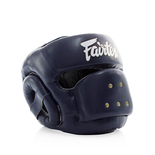 Fairtex Headguard FULL FACE PROTECTOR HG14 BLUE