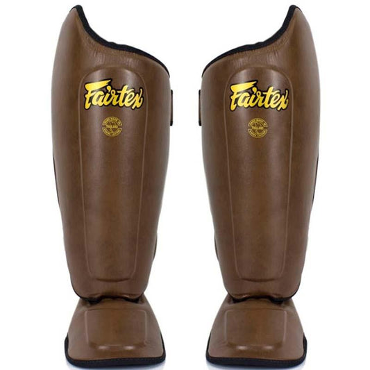 Fairtex Shinguards SP8 Brown