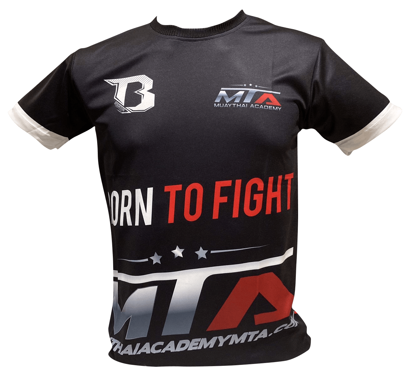 MTA T-shirt Born to fight 2 Black