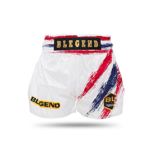 Боксерские шорты Blegend Thai Legend White