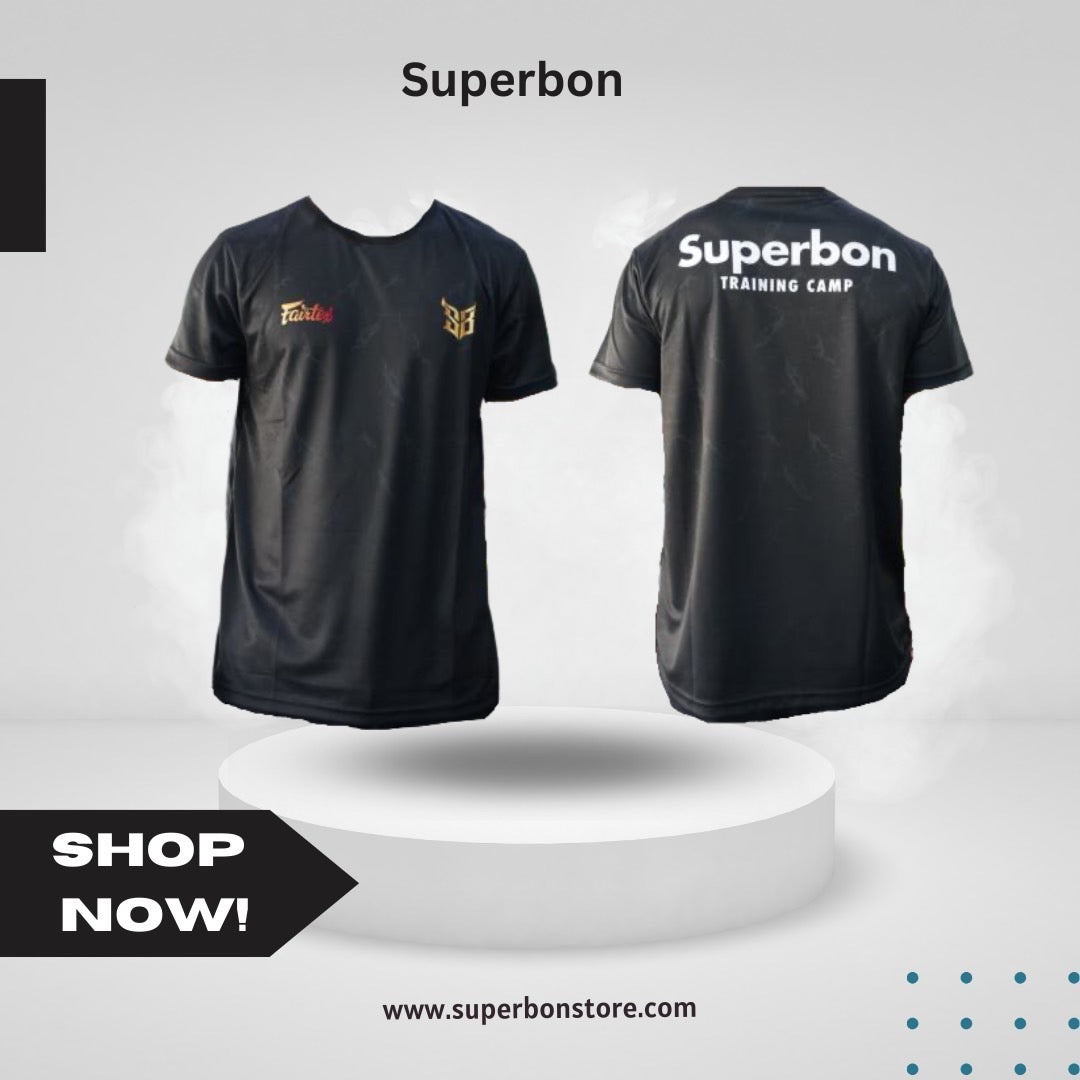 Superbon Muay Thai T-Shirt T20 Black