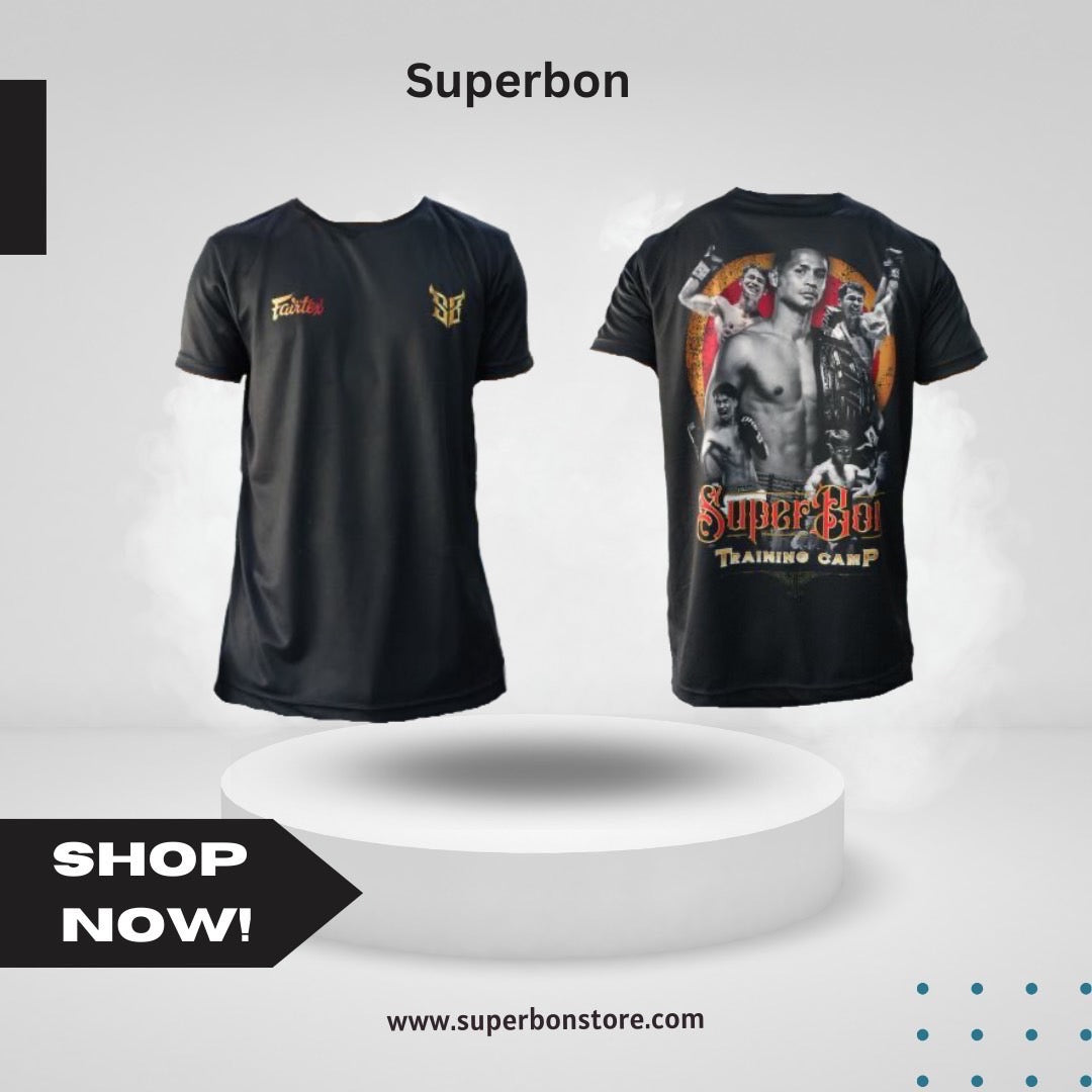 Superbon Muay Thai T-Shirt T22 Black