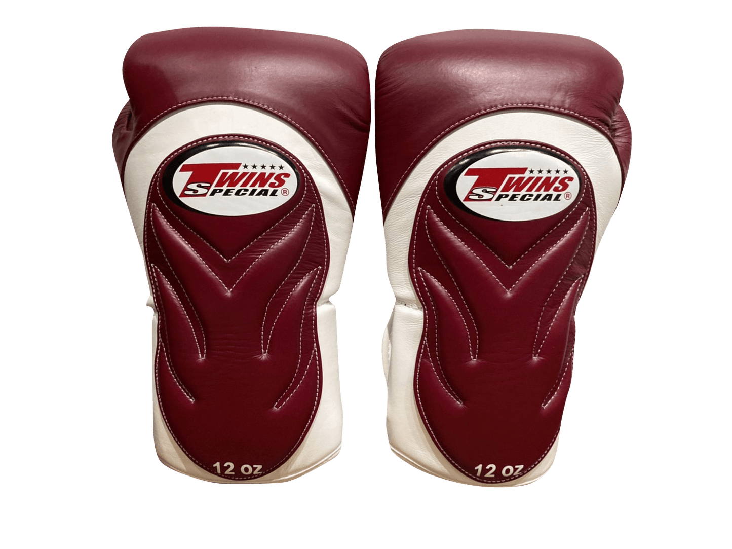 Twins Special BOXING GLOVES BGVL6 White Maroon - SUPER EXPORT SHOP