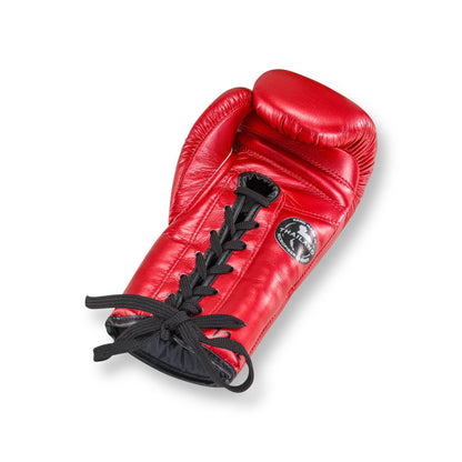 Боксерские перчатки Blegend BGL221 на шнуровке красные