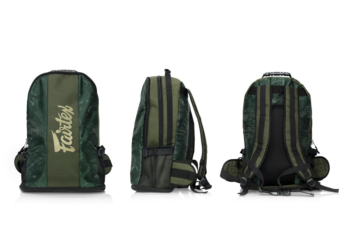 Спортивная сумка/рюкзак Fairtex 4 Черный Зеленый Камуфляж