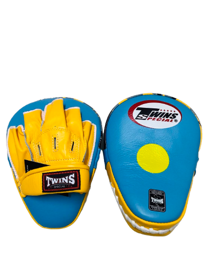 Перчатки Twins Special Focus PML 10 Голубой Желтый
