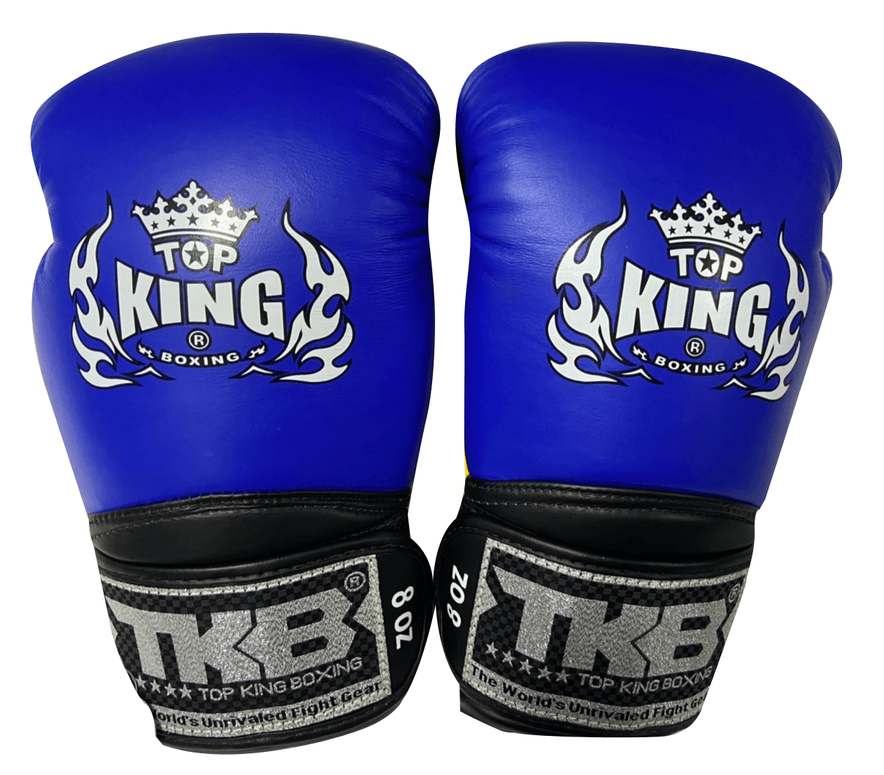 Top King Boxing Gloves TKBGSA Super Air Blue Yellow Black - SUPER EXPORT SHOP