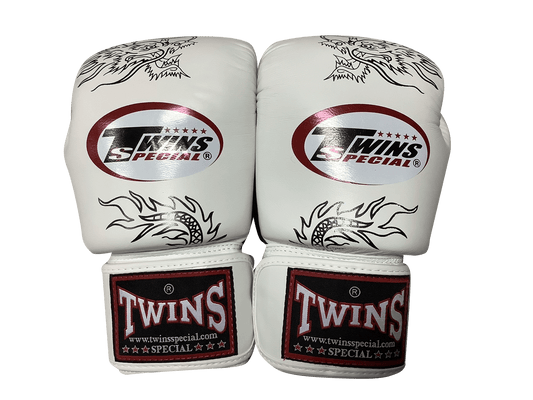 Twins Special Boxing Gloves FBGVL3-6 Black White